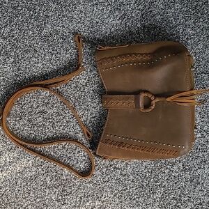 Montana West Brown Leather Bag